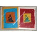 HANDMADE BUDDHA PRINT CARD-6 PACKET