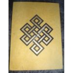 HANDMADE ENDLESS TIBETAN KNOT NOTE BOOK
