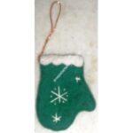 FELTED CHRISTMAS DECORATED ITEMS