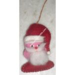 FELTED SANTA WITH CHRISTMAS HATS